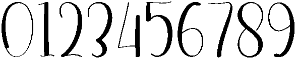 Kindly Regular otf (400) Font OTHER CHARS