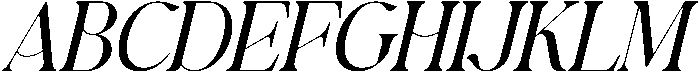 Kindlyna Italic otf (400) Font UPPERCASE