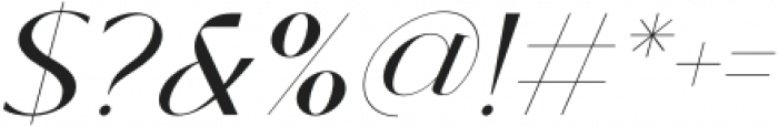 Kindred Bold Italic otf (700) Font OTHER CHARS
