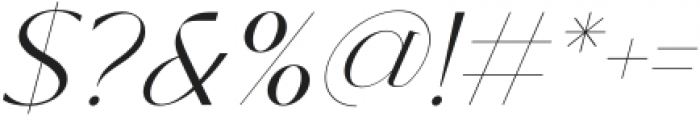 Kindred Italic otf (400) Font OTHER CHARS
