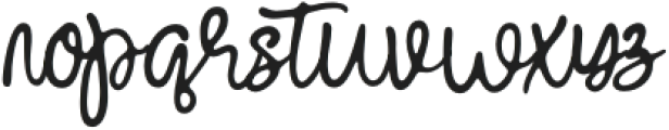 KindredSpirits otf (400) Font LOWERCASE