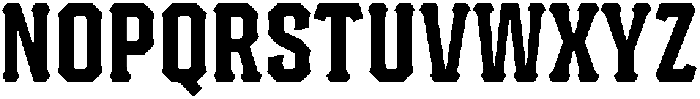 Kiner Heavy otf (800) Font UPPERCASE