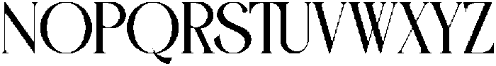 Kinetic Bravely otf (400) Font UPPERCASE