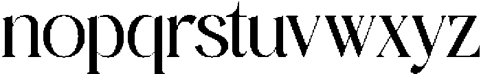 Kinetic Bravely otf (400) Font LOWERCASE