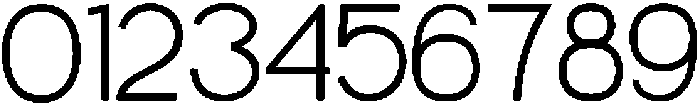 Kinetix Sans Thin otf (100) Font OTHER CHARS