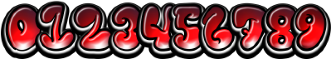 King Graffiti Color otf (400) Font OTHER CHARS
