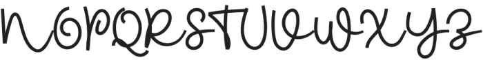 King Jelly Script Regular otf (400) Font UPPERCASE