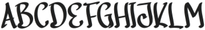 King Regular otf (400) Font UPPERCASE