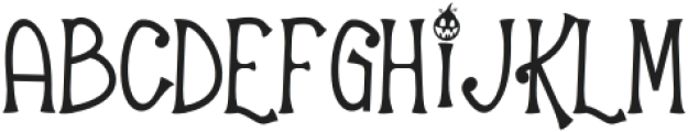 King Witch Regular otf (400) Font UPPERCASE