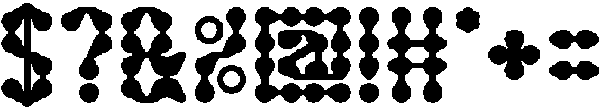 King of Rain Bold otf (700) Font OTHER CHARS