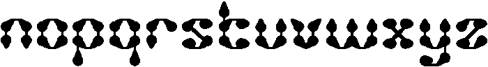 King of Rain-Light otf (300) Font LOWERCASE