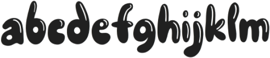 KingRabbitSlice-Regular otf (400) Font LOWERCASE
