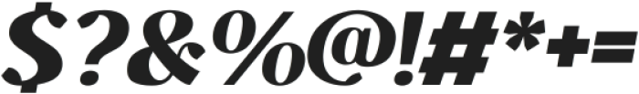 Kingcup Black Italic ttf (900) Font OTHER CHARS