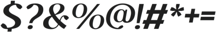 Kingcup SemiBold Italic ttf (600) Font OTHER CHARS