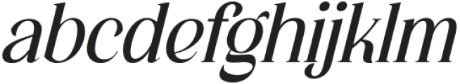 Kingdom Estella Serif Italic otf (400) Font LOWERCASE
