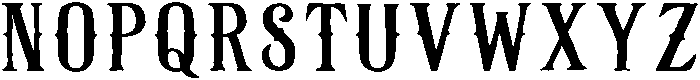 Kingdom Regular otf (400) Font UPPERCASE