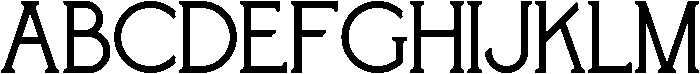 Kingdom Regular otf (400) Font UPPERCASE