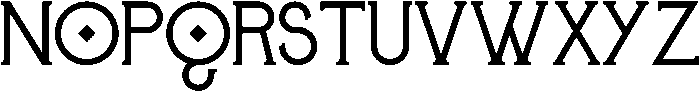 Kingdom Regular otf (400) Font UPPERCASE