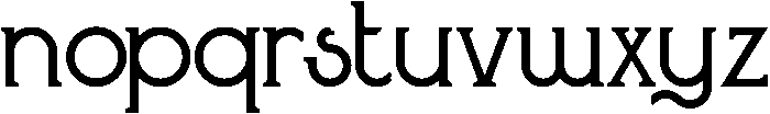 Kingdom Regular otf (400) Font LOWERCASE