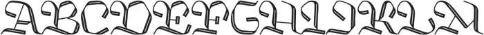 Kingfall Engraved otf (400) Font UPPERCASE