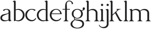 Kinghood otf (400) Font LOWERCASE