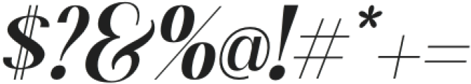 KingkeyNeue-Italic otf (400) Font OTHER CHARS