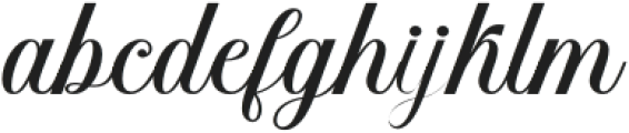 Kinglane Bold Regular otf (700) Font LOWERCASE