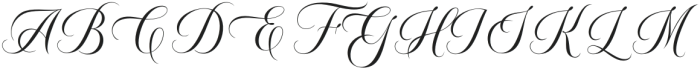 Kinglane Regular otf (400) Font UPPERCASE