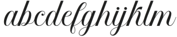 Kinglane Regular otf (400) Font LOWERCASE