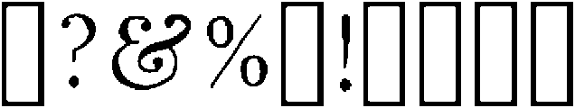 Kingston Regular otf (400) Font OTHER CHARS