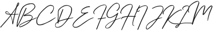 Kingstoner Signature Alt Regular otf (400) Font UPPERCASE