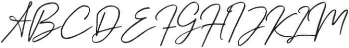 Kingstoner signature Regular otf (400) Font UPPERCASE