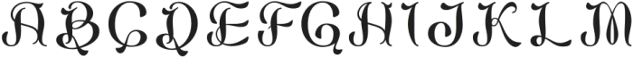 Kinksane Regular otf (400) Font UPPERCASE