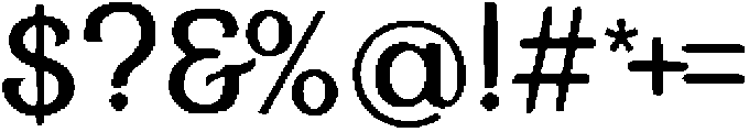 Kino ttf (400) Font OTHER CHARS