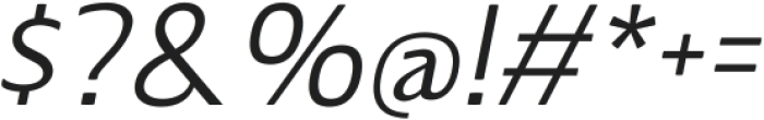 Kinoble Regular Italic ttf (400) Font OTHER CHARS