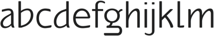 Kinoble Regular ttf (400) Font LOWERCASE