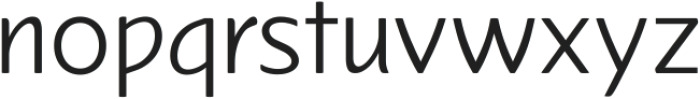 Kinoble Regular ttf (400) Font LOWERCASE