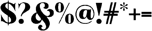 Kinsley Regular otf (400) Font OTHER CHARS
