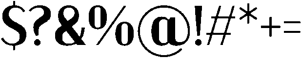 Kinsley Regular otf (400) Font OTHER CHARS