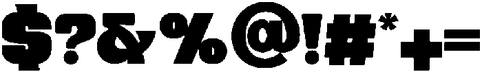 Kira Bold Regular otf (700) Font OTHER CHARS