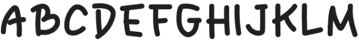 Kira Regular otf (400) Font UPPERCASE