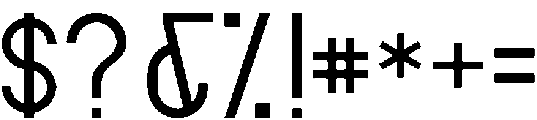 Kirana otf (400) Font OTHER CHARS