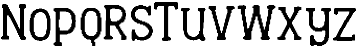 Kire ttf (400) Font LOWERCASE
