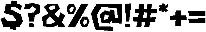 KirkyPaperRegular otf (400) Font OTHER CHARS