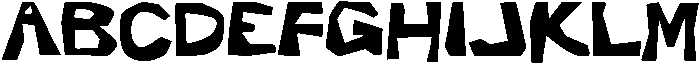 KirkyPaperRegular otf (400) Font UPPERCASE