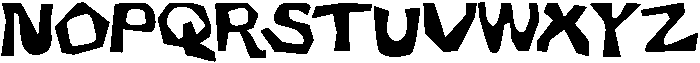 KirkyPaperRegular otf (400) Font LOWERCASE