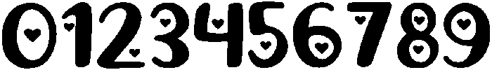 Kiss Me Regular otf (400) Font OTHER CHARS