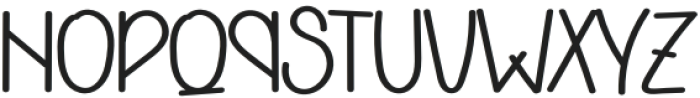 Kisses Regular otf (400) Font UPPERCASE