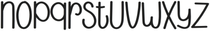 Kisses Regular otf (400) Font LOWERCASE