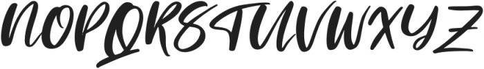 Kissing Love Italic otf (400) Font UPPERCASE